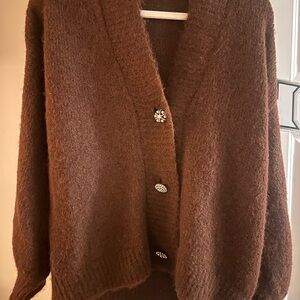 Cozy Brown Women's Sweater